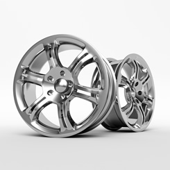 Sales of automotive parts such as aluminum wheels, bumpers, and resin molded parts for Japanese automobile manufacturers