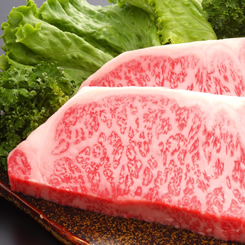 Sale of wagyu (Japanese beef) and frozen foods